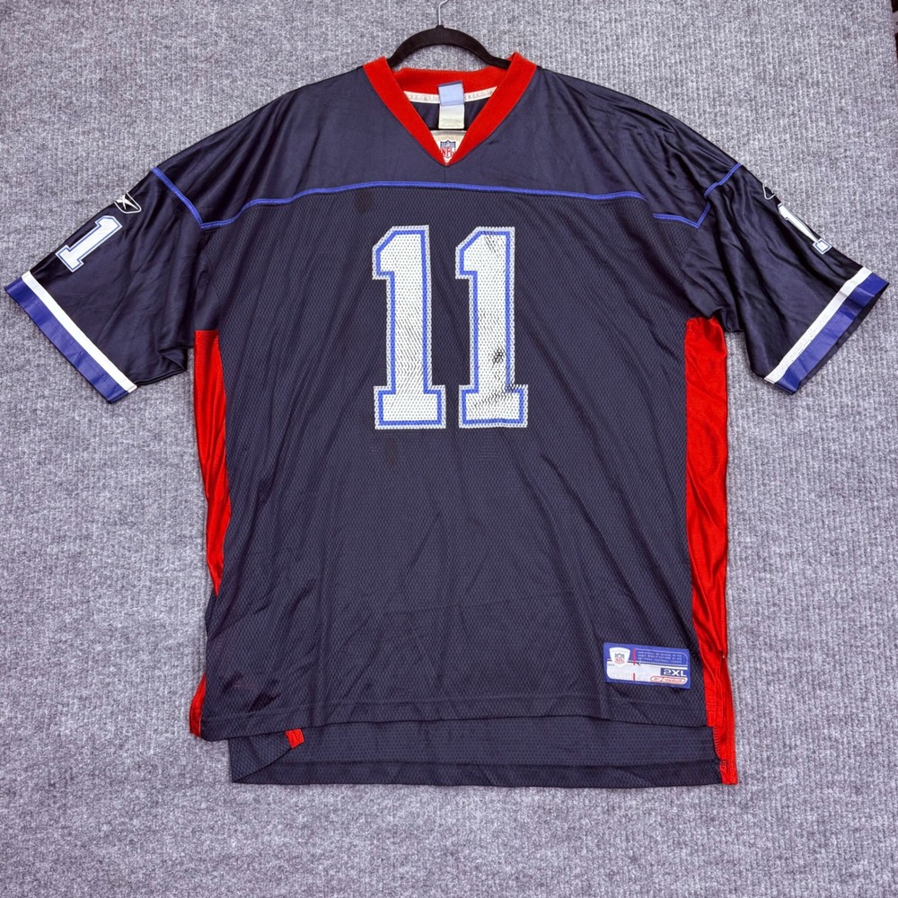 Reebok NFL Equipment Buffalo Bills Drew Bledsoe #11 Mens 2XL